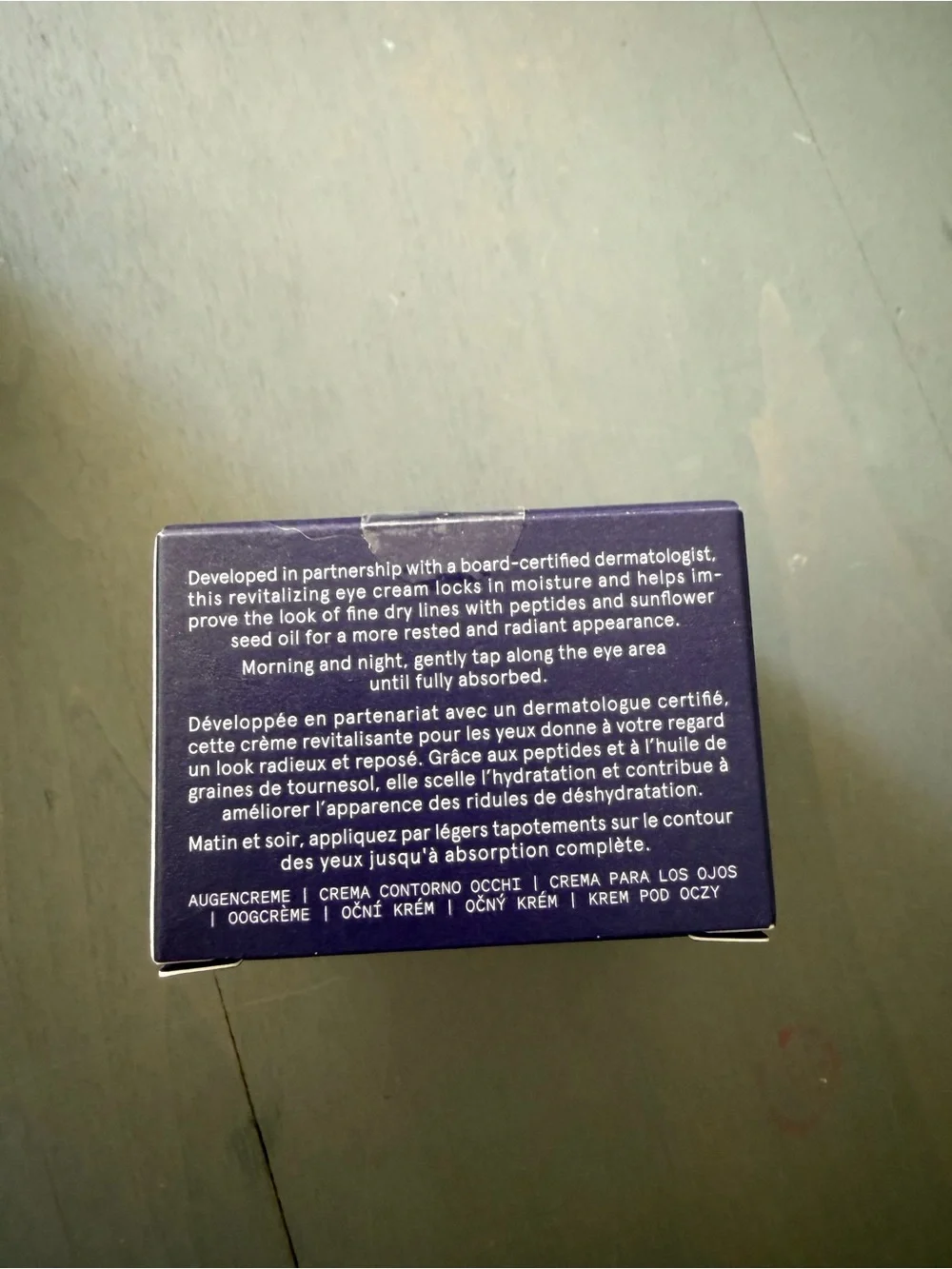 KEYS Soulcare Radiant Eye Cream - Purple